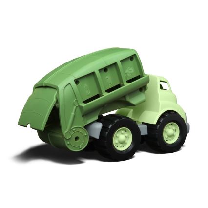 Green Toys - Recyklačný smetiari zelená