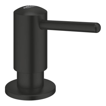 GROHE 1021652430 - Dávkovač tekutého mydla CONTEMPORARY 500 ml nerez/čierna