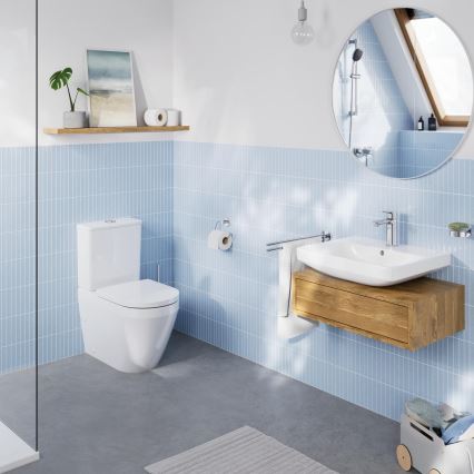 GROHE 102513SH00 - WC súprava EURO CERAMIC 67,3 x 37,6 x 79,2 cm keramika/biela
