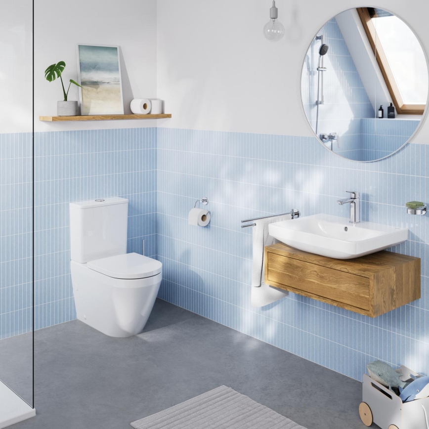 GROHE 102513SH00 - WC súprava EURO CERAMIC 67,3 x 37,6 x 79,2 cm keramika/biela