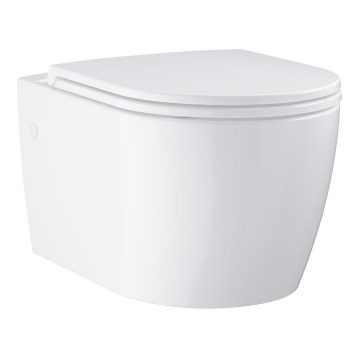 GROHE 103848SH00 - Závesné WC START ROUND keramické 368 × 543 mm DuroWhite