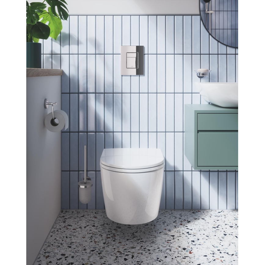 GROHE 103848SH00 - Závesné WC START ROUND keramické 368 × 543 mm DuroWhite