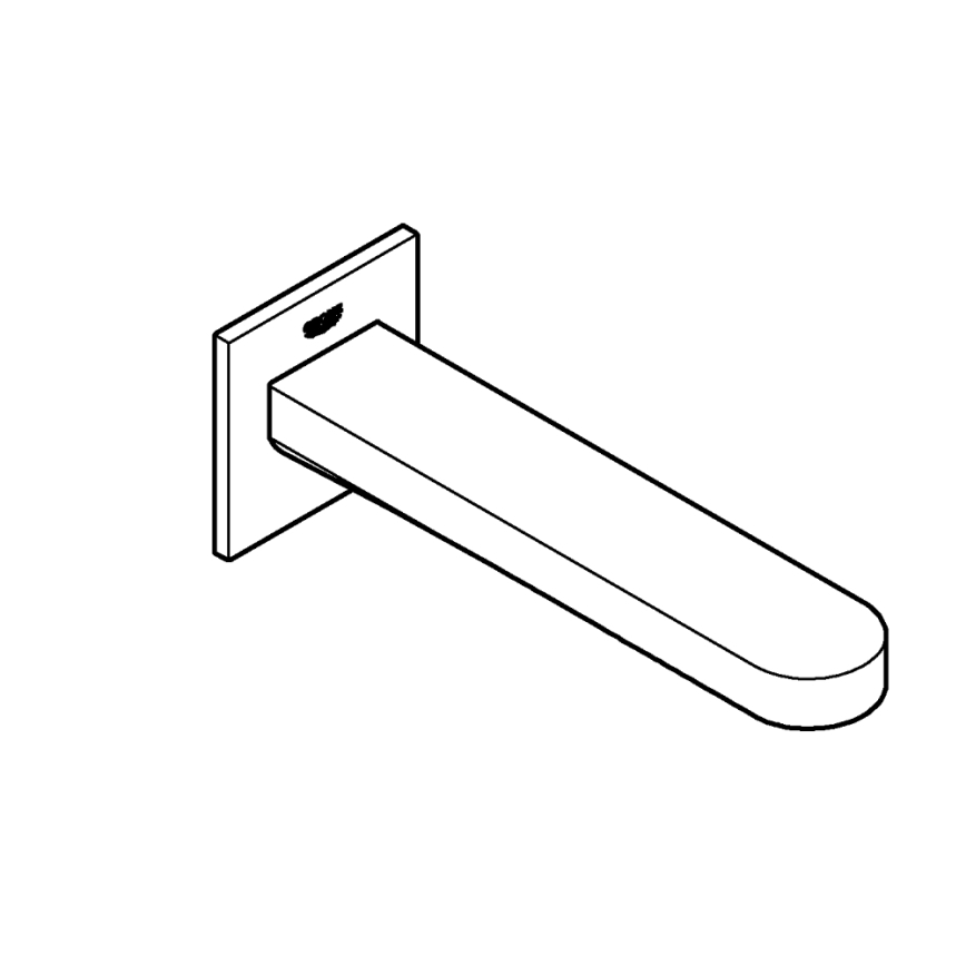 GROHE 13404003 - Vaňová výpusť PLUS 168 mm lesklý chróm