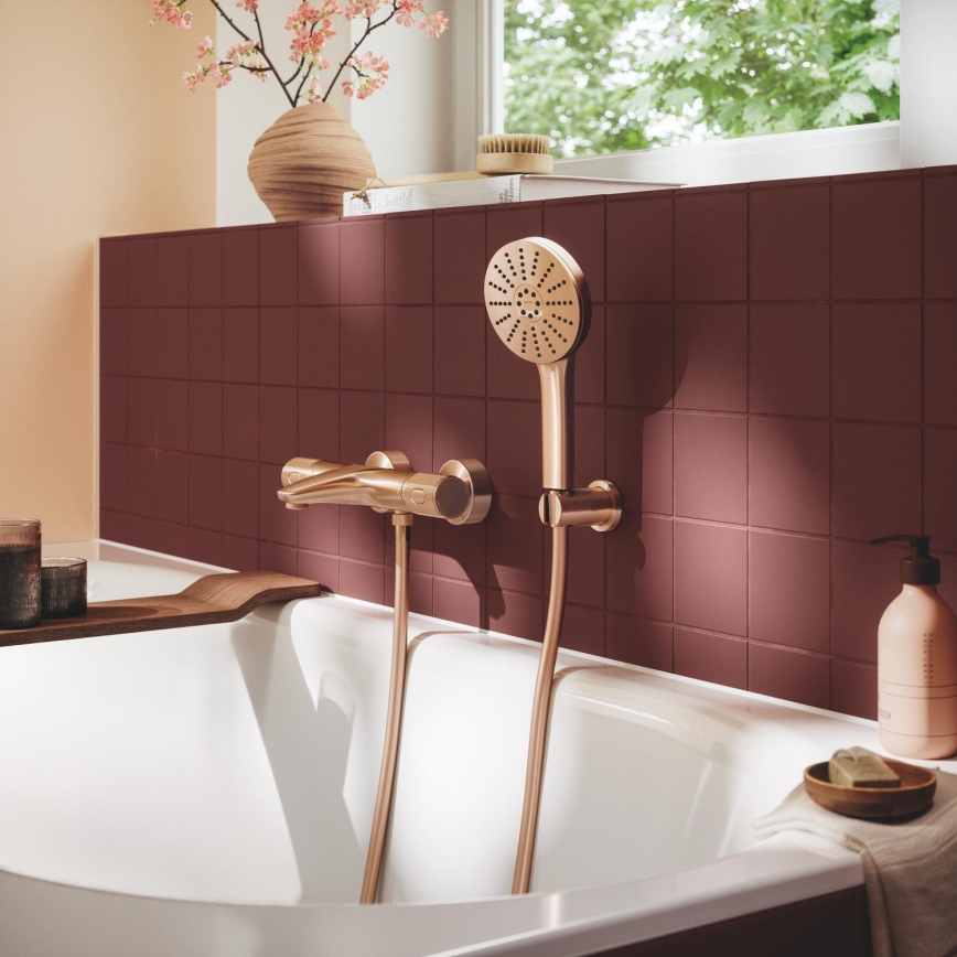 GROHE 134863DL00 - Ručná sprcha VITALIO JOY+ 120 mm medená