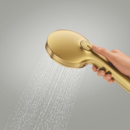 GROHE 134863GN00 - Ručná sprcha VITALIO JOY+ 120 mm brúsené zlato