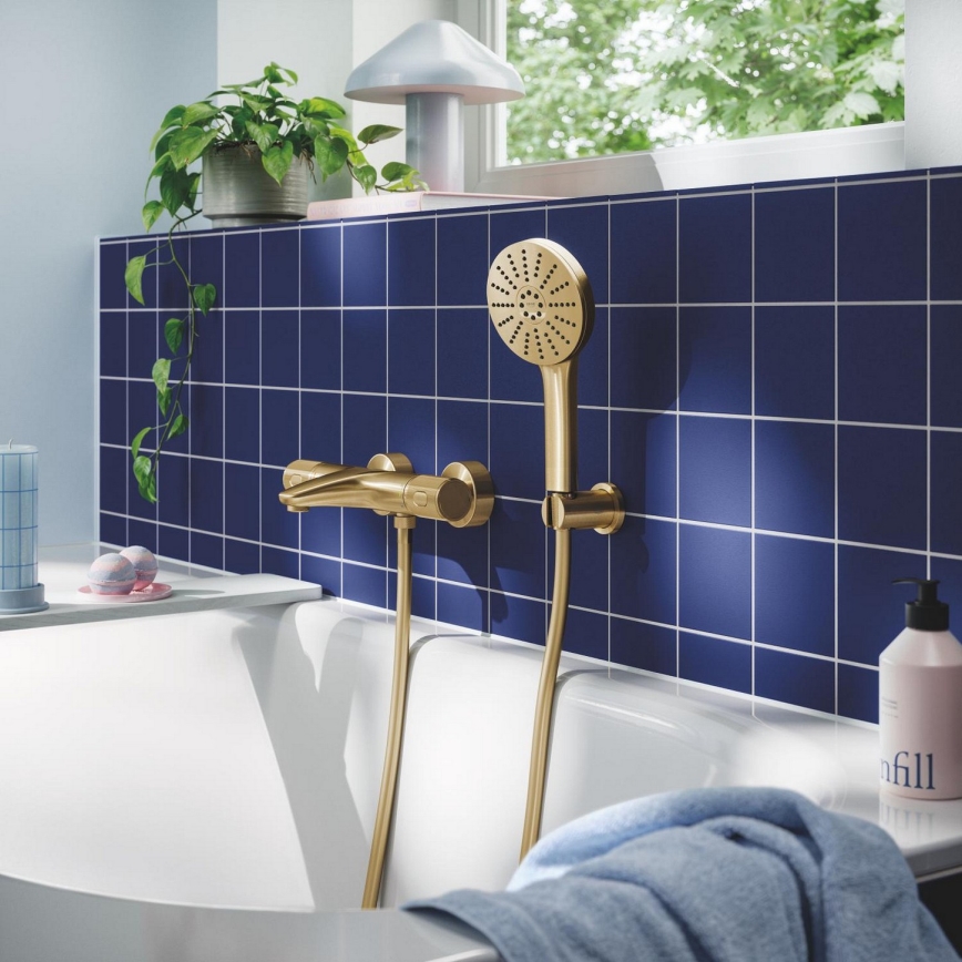 GROHE 134863GN00 - Ručná sprcha VITALIO JOY+ 120 mm zlatá
