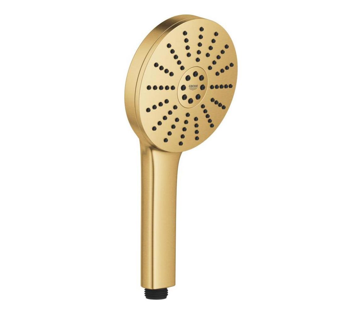 GROHE 134864GN00 - Ručná sprcha VITALIO JOY+ 120 mm brúsené zlato 134864GN00