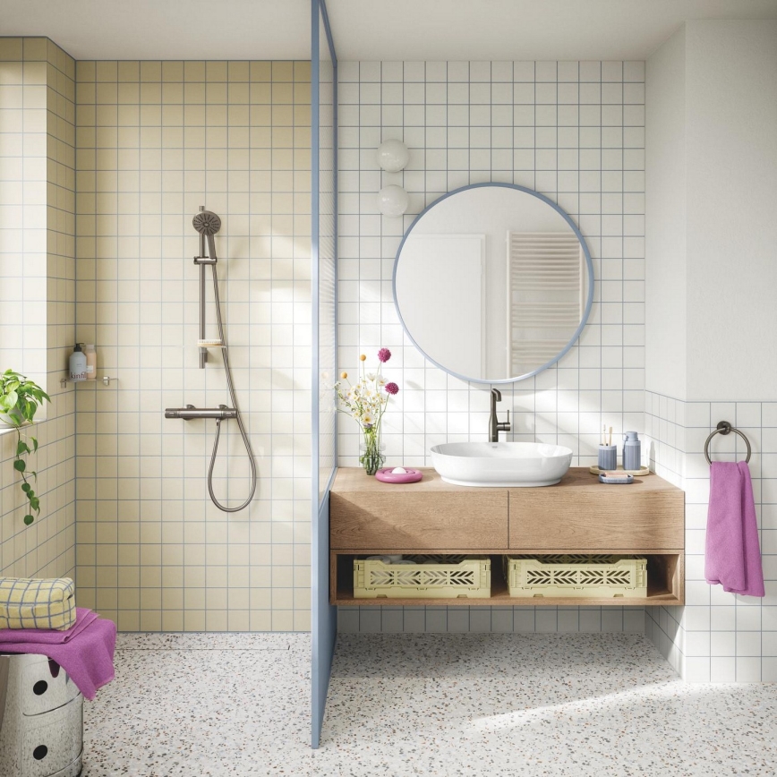 GROHE 134866AL00 - Sprchová súprava VITALIO JOY+ 120 mm grafit