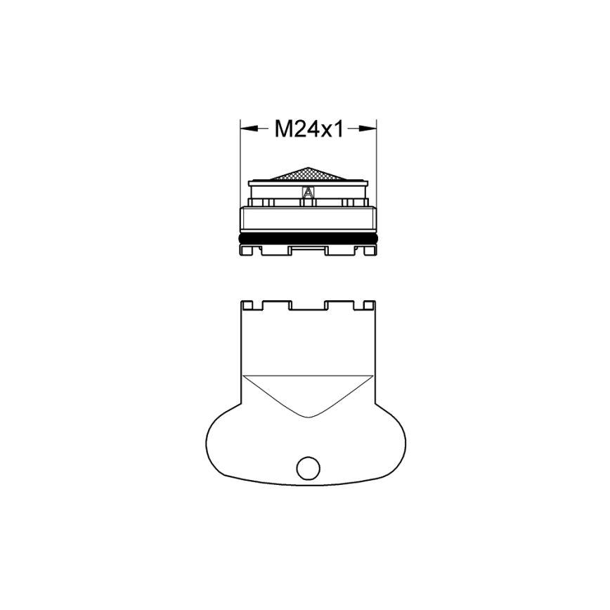 GROHE 13926000 - Perlátor M 24 × 1, lesklý chróm