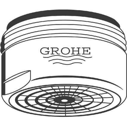 GROHE 13929000 - Perlátor M 24 × 1 lesklý chróm