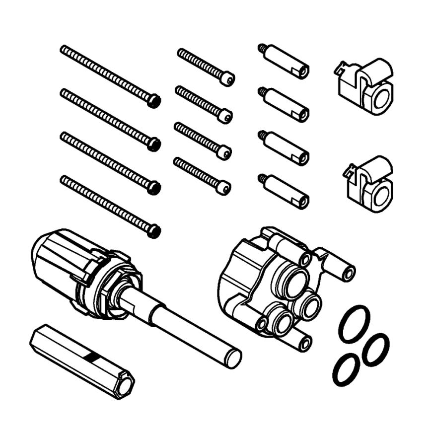 GROHE 14056000 - Univerzálna predlžovacia sada 25 mm, lesklý chróm