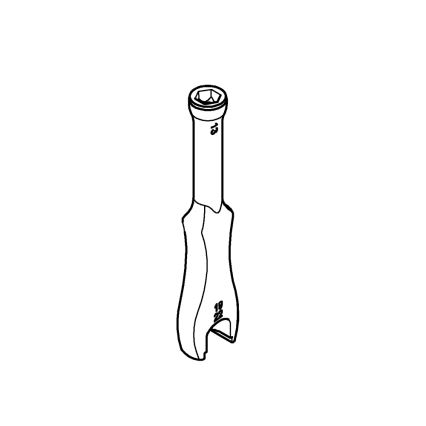 GROHE 14146000 - Nástroj QUICKFIX strieborný