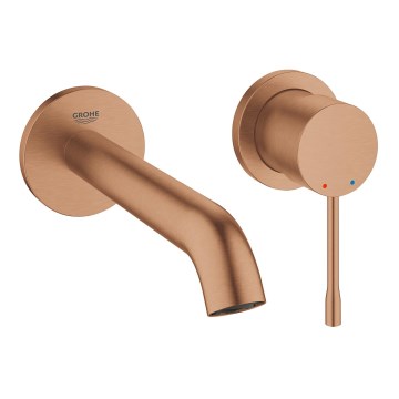 GROHE 19408DL1 - Dvojotvorová umývadlová batéria ESSENCE 183 mm bronzová