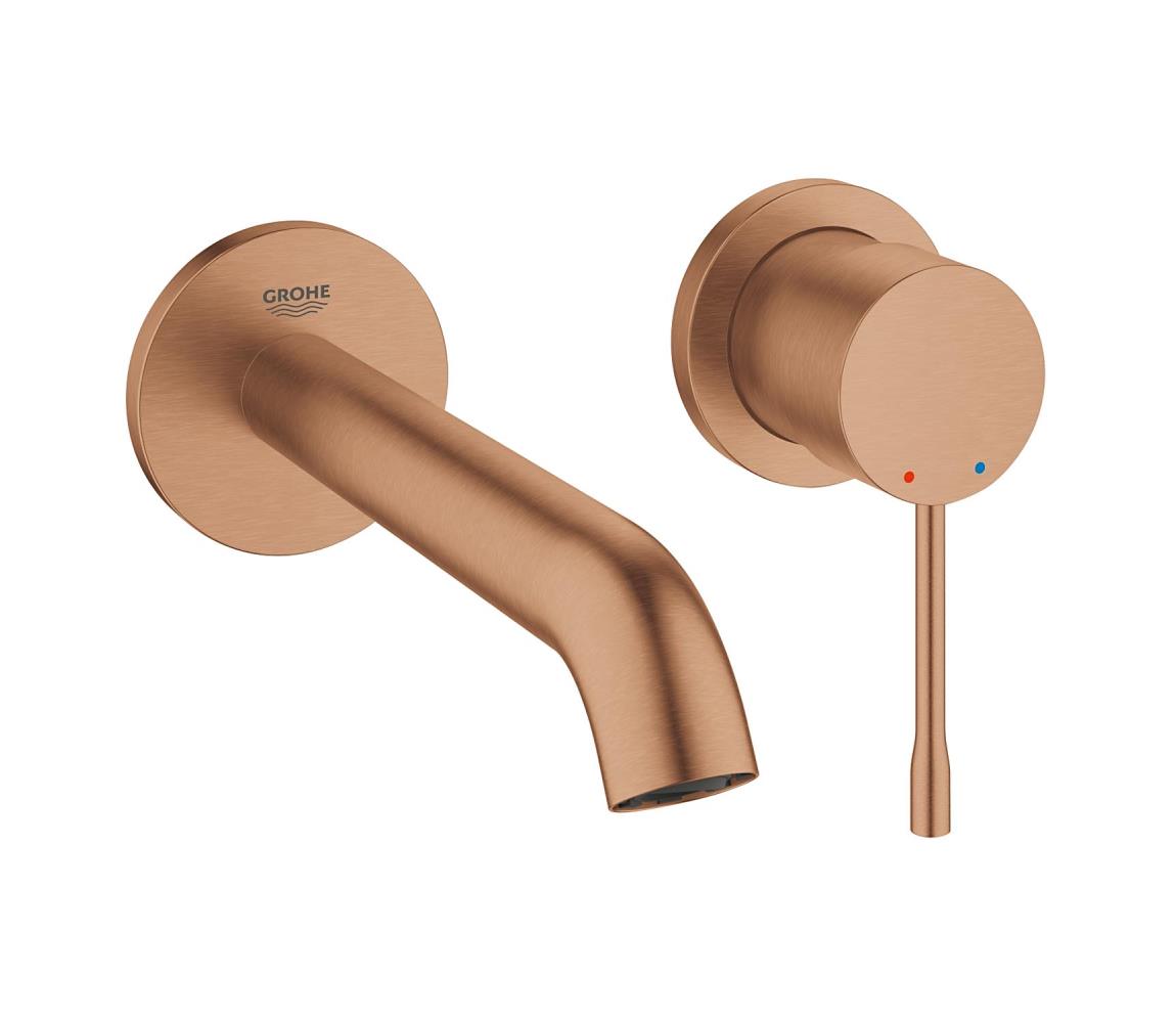 GROHE 19408DL1 - Dvojotvorová umývadlová batéria ESSENCE 183 mm bronzová 19408DL1