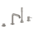 GROHE 19578DC1 - Vaňová štvorotvorová kombinácia ESSENCE, nerezová
