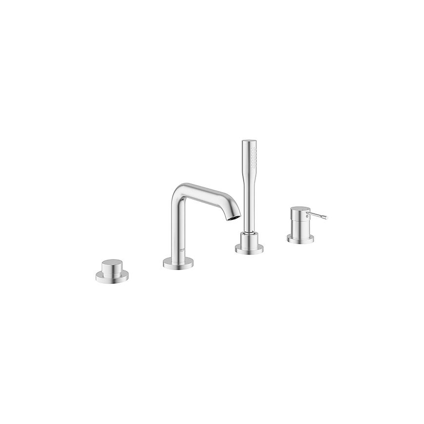 GROHE 19578DC1 - Vaňová štvorotvorová kombinácia ESSENCE, nerezová