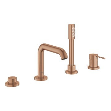 GROHE 19578DL1 - Vaňová štvorotvorová kombinácia ESSENCE medená