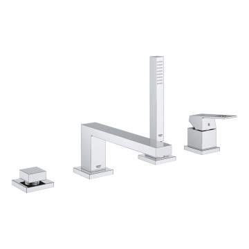 GROHE 19897001 - Vaňová batéria na 4 otvory EUROCUBE lesklý chróm