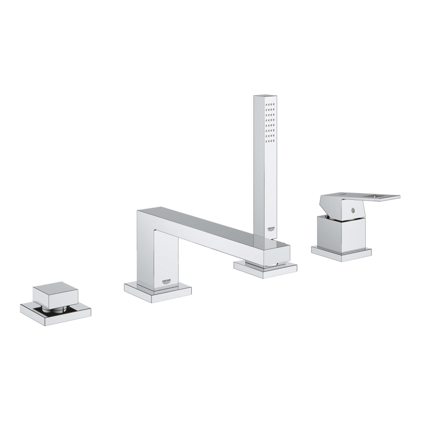 GROHE 19897001 - Vaňová štvorotvorová batéria EUROCUBE lesklý chróm