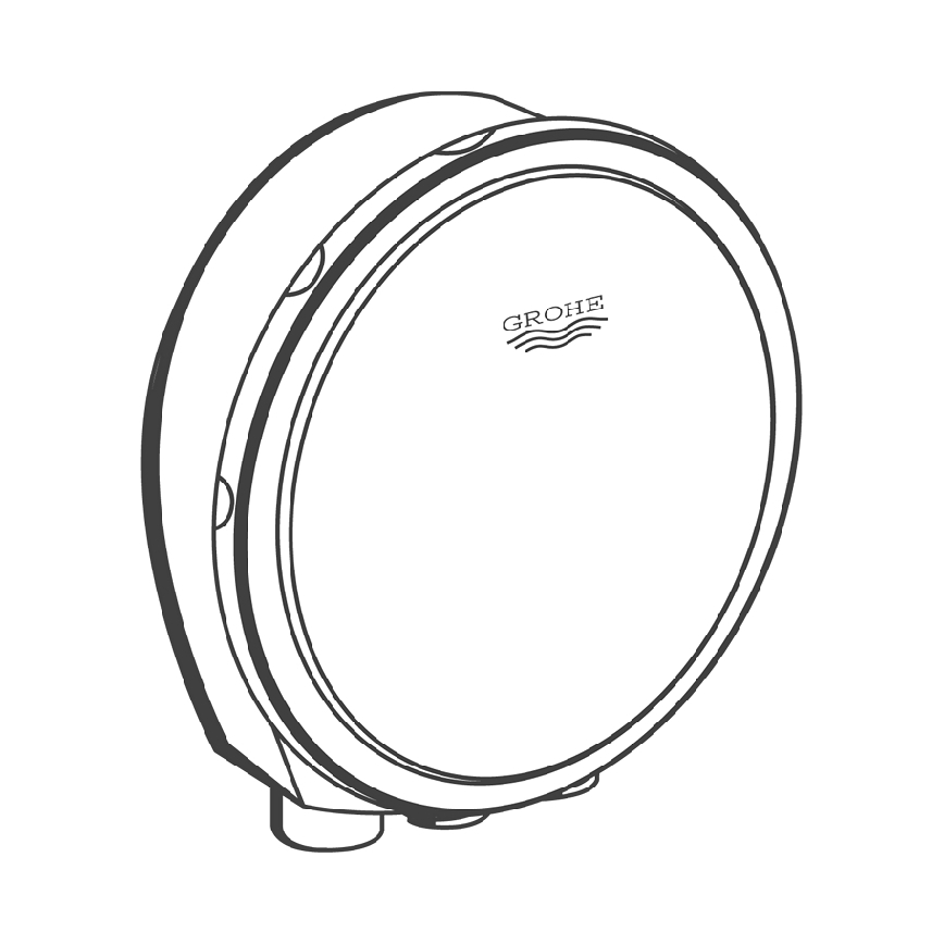 GROHE 19952000-Vaňová napúšťacia, odtoková a prepadová súprava TALENTOFILL chróm
