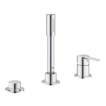 GROHE 19965001 - Vaňová trojotvorová batéria LINEARE lesklý chróm