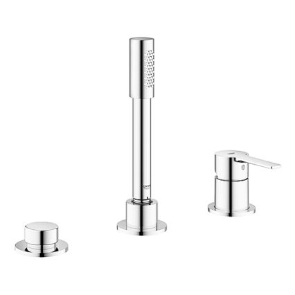 GROHE 19965001 - Vaňová trojotvorová batéria LINEARE lesklý chróm