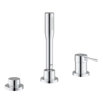 GROHE 19976001 - Vaňová trojotvorová batéria ESSENCE, lesklý chróm