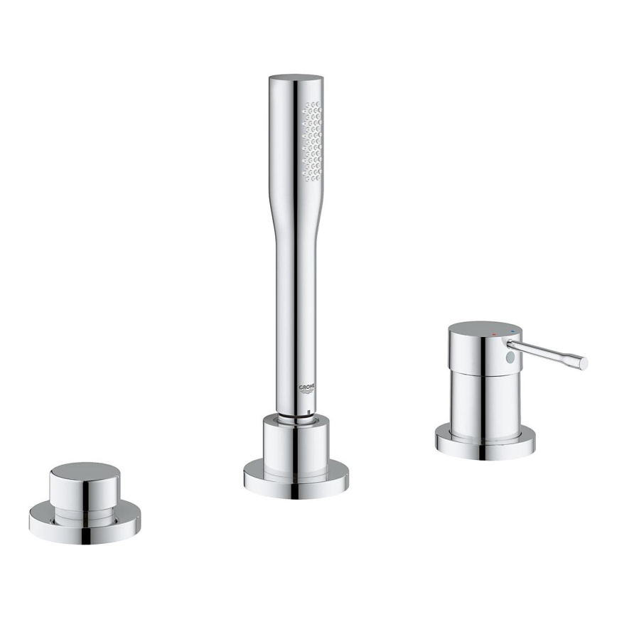 GROHE 19976001 - Vaňová trojotvorová batéria ESSENCE, lesklý chróm