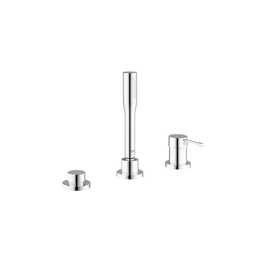 GROHE 19976001 - Vaňová trojotvorová batéria ESSENCE, lesklý chróm
