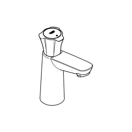 GROHE 20186001 - Stojanový ventil COSTA L DN 15 lesklý chróm