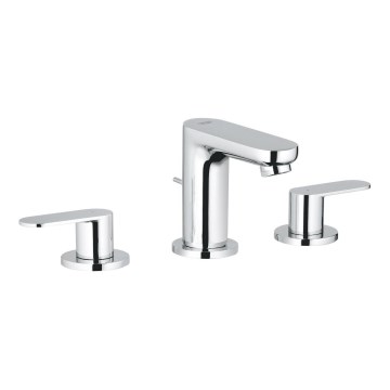 GROHE 20187000-Umývadlová trojotvorová batéria EUROSMART COSMOPOLITAN DN 15 chróm