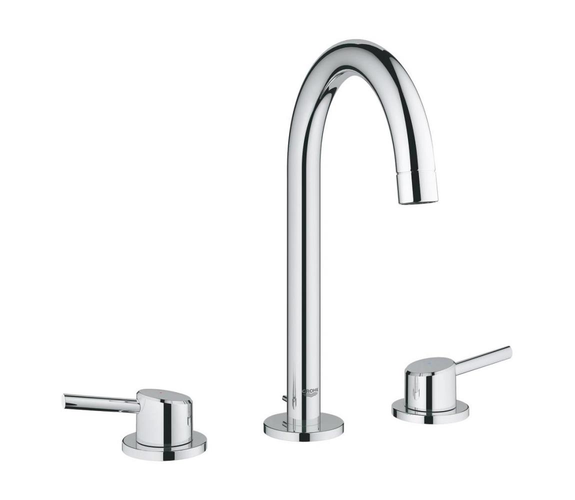 GROHE 20216001 - Umývadlová trojotvorová batéria CONCETTO DN 15 veľkosť L chróm 20216001