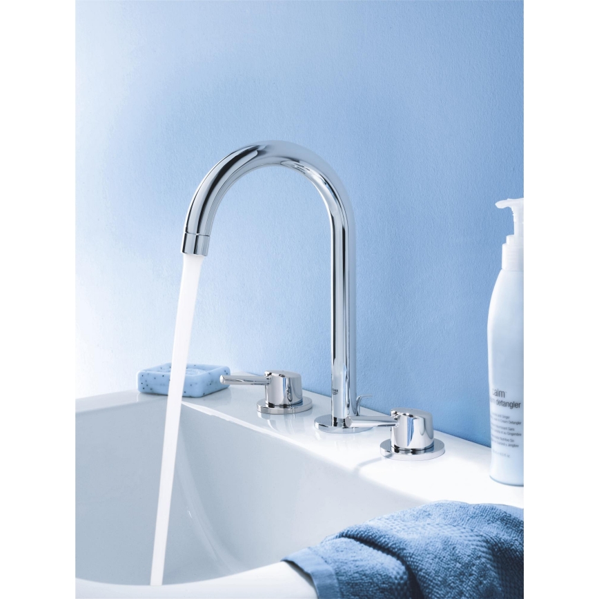 GROHE 20216001 - Umývadlová trojotvorová batéria CONCETTO DN 15 veľkosť L chróm