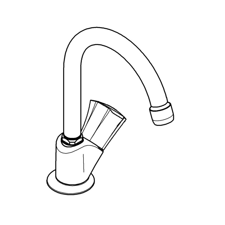 GROHE 20393001 - Stojánkový ventil COSTA L DN 15 lesklý chróm
