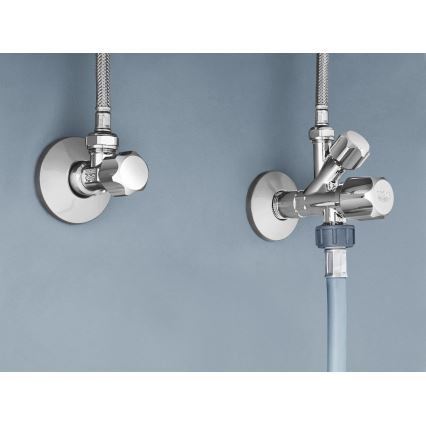 GROHE 22035000 - Kombinovaný rohový ventil UNIVERSAL DN 15 lesklý chróm