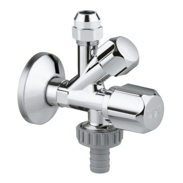 GROHE 22036000 - Kombi rohový ventil ORIGINAL WAS® DN 15 lesklý chróm