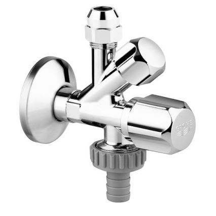 GROHE 22036000 - Kombi rohový ventil ORIGINAL WAS® DN 15 lesklý chróm