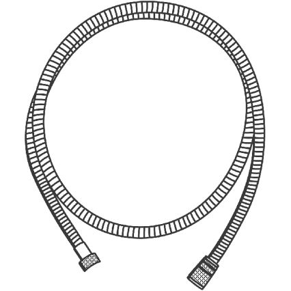 GROHE 22100000 - Sprchová hadica VITALIOFLEX METAL LONG-LIFE 1750 mm chróm