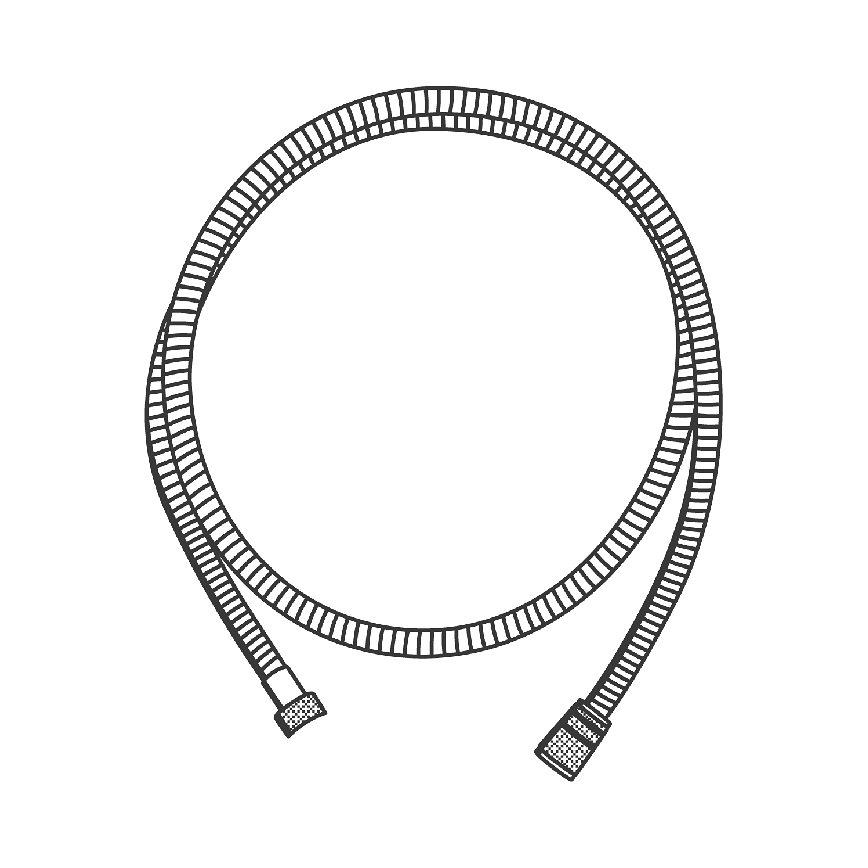 GROHE 22100000 - Sprchová hadica VITALIOFLEX METAL LONG-LIFE 1750 mm chróm