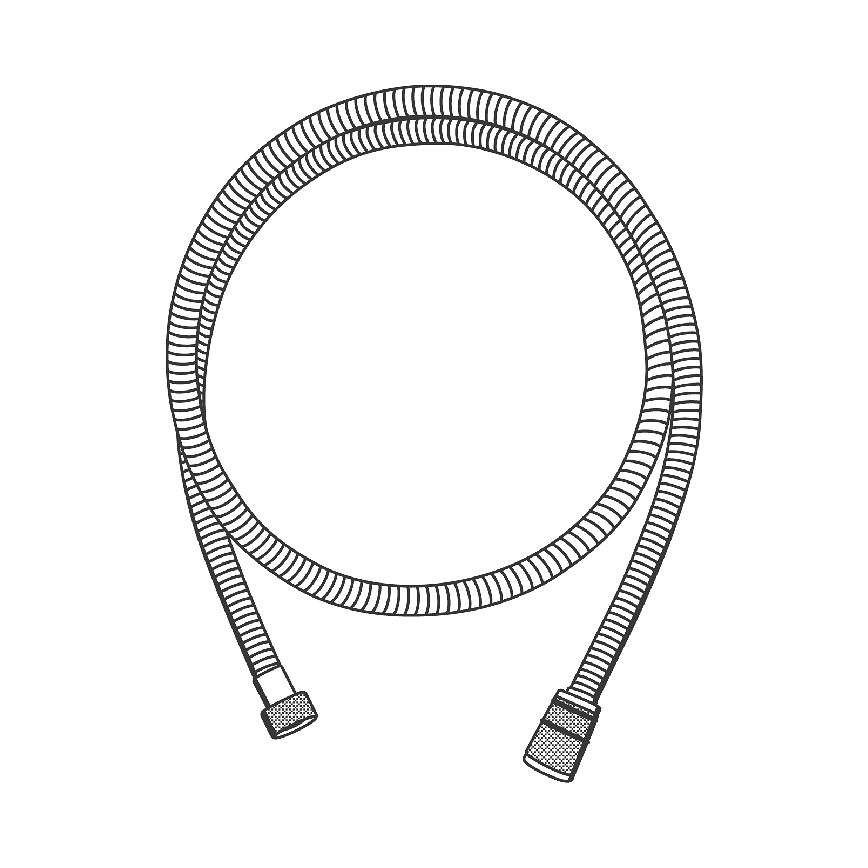 GROHE 22101000 - Sprchová hadica VITALIOFLEX METAL LONG-LIFE 1500 mm chróm