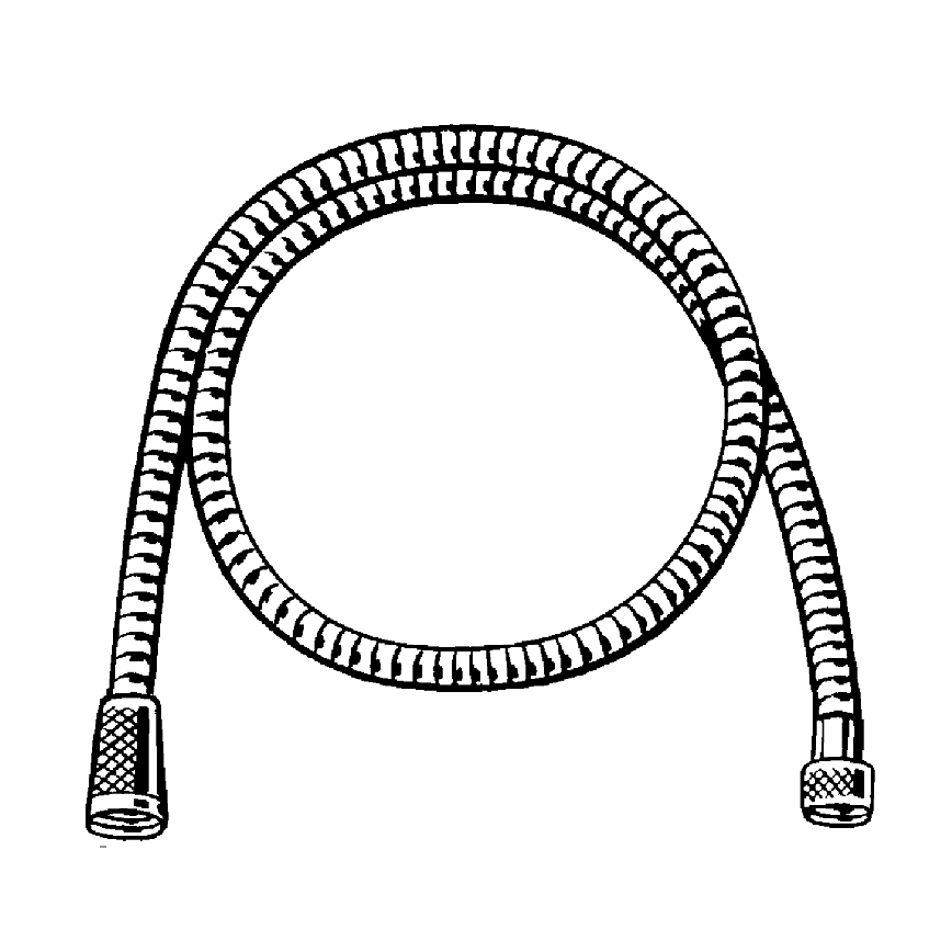 GROHE 22108000 - Sprchová hadica VITALIOFLEX METAL LONG-LIFE 1500 mm chróm