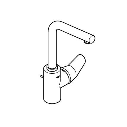 GROHE 23054003 - Umývadlová batéria EURODISC COSMOPOLITAN veľkosť L chróm