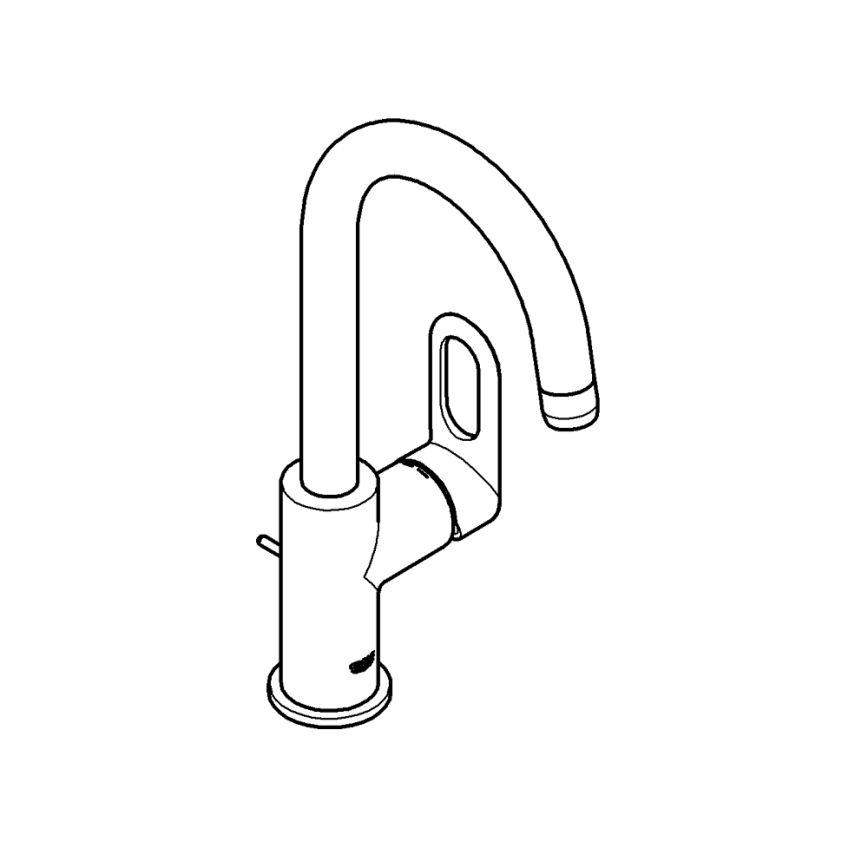 GROHE 23091000 - Umývadlová batéria BAULOOP 310 mm, lesklý chróm
