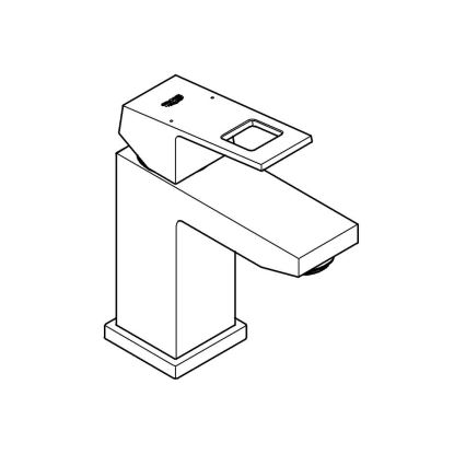 GROHE 2313200E - Umývadlová batéria EUROCUBE veľkosť S lesklý chróm