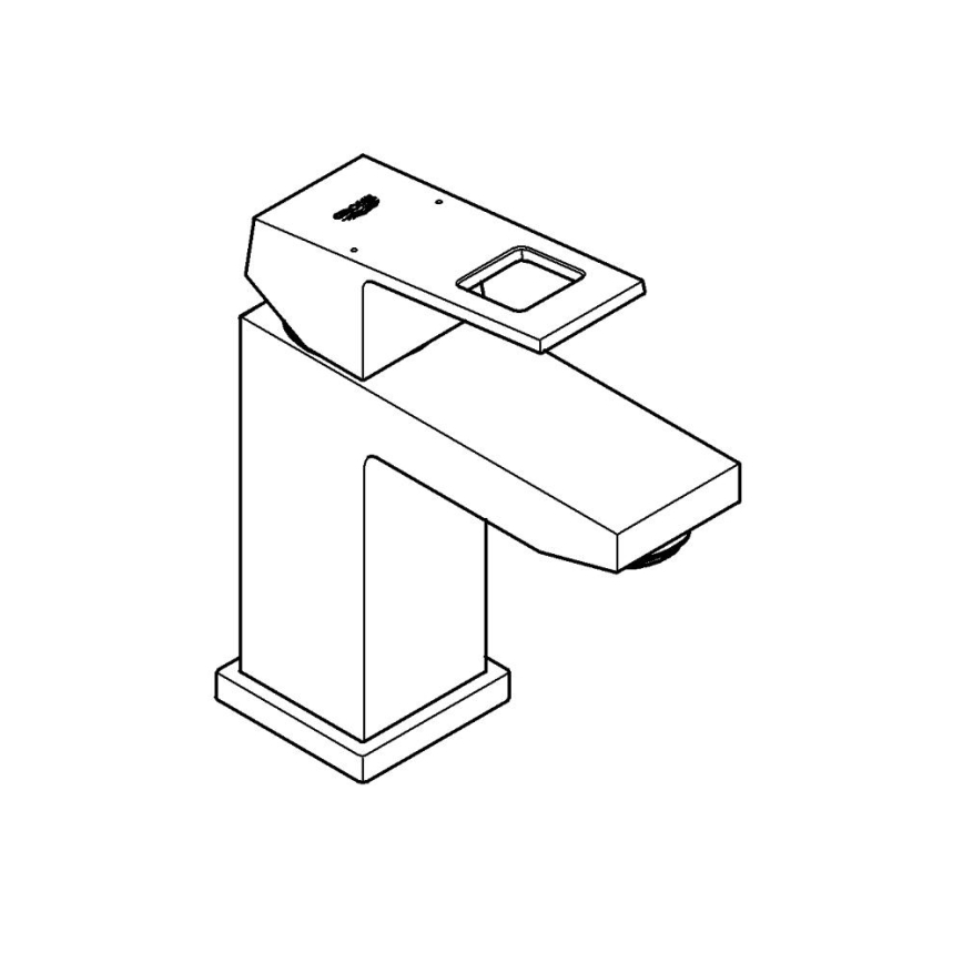 GROHE 2313200E - Umývadlová batéria EUROCUBE veľkosť S lesklý chróm