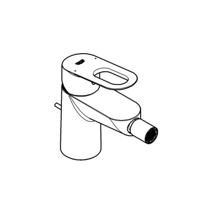 GROHE 23338000 - Bidetová batéria BAULOOP lesklý chróm