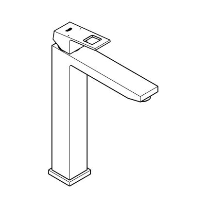 GROHE 23406000 - Umývadlová batéria EUROCUBE veľkosť XL lesklý chróm