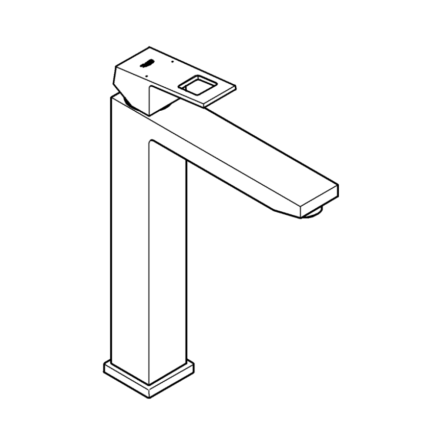GROHE 23406000 - Umývadlová batéria EUROCUBE veľkosť XL lesklý chróm