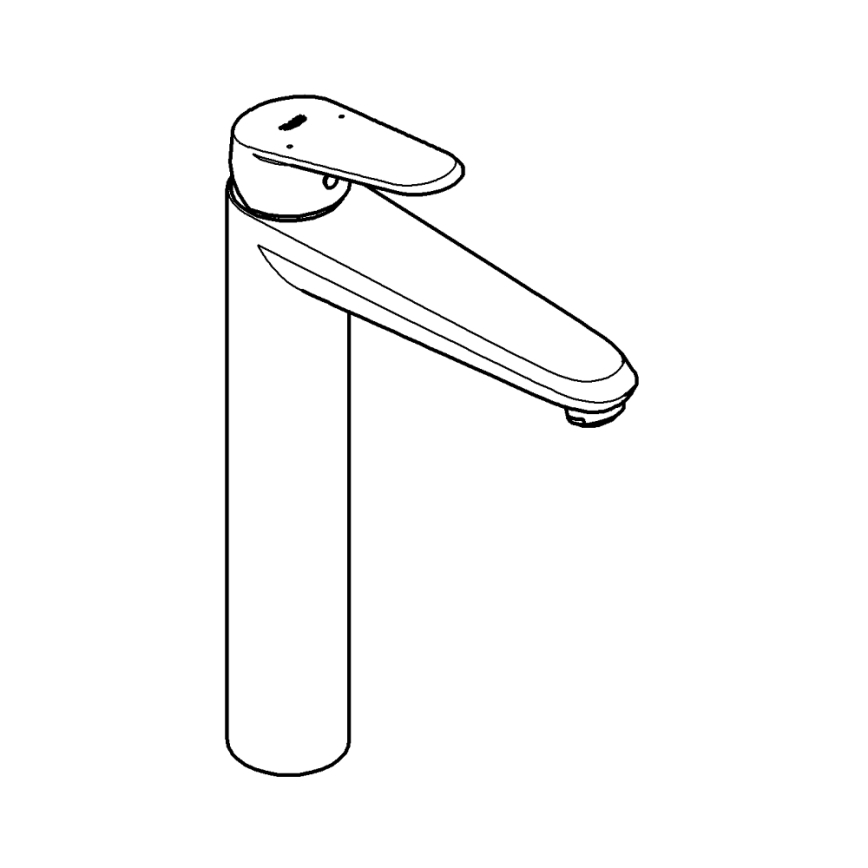 GROHE 23432000 - Umývadlová batéria EURODISC COSMOPOLITAN, veľkosť XL, chróm