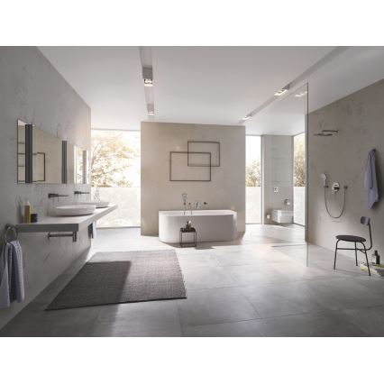 GROHE 23444AL1 - Umývadlová podomietková batéria LINEARE 207 mm grafitová